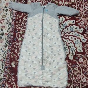 Love to Dream Gray and Cream Sleep Sack